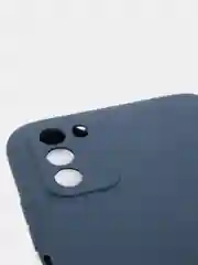 Темно-синий чехол Xiaomi Poco M3 силиконовый матовый