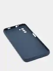 Темно-синий чехол Xiaomi Poco M3 силиконовый матовый