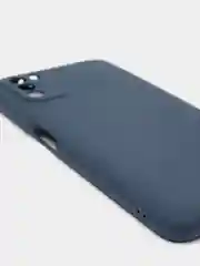 Темно-синий чехол Xiaomi Poco M3 силиконовый матовый