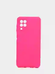 Фуксия чехол Silicone Cover для Samsung Galaxy A22, M32 силиконовый