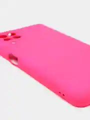 Фуксия чехол Silicone Cover для Samsung Galaxy A22, M32 силиконовый