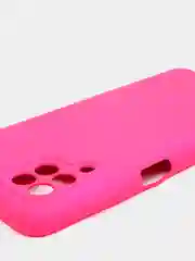 Фуксия чехол Silicone Cover для Samsung Galaxy A22, M32 силиконовый