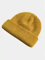 Горчичный шапка бини