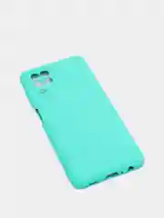Бирюзовый чехол Silicone Cover для Samsung Galaxy A22, M32 силиконовый
