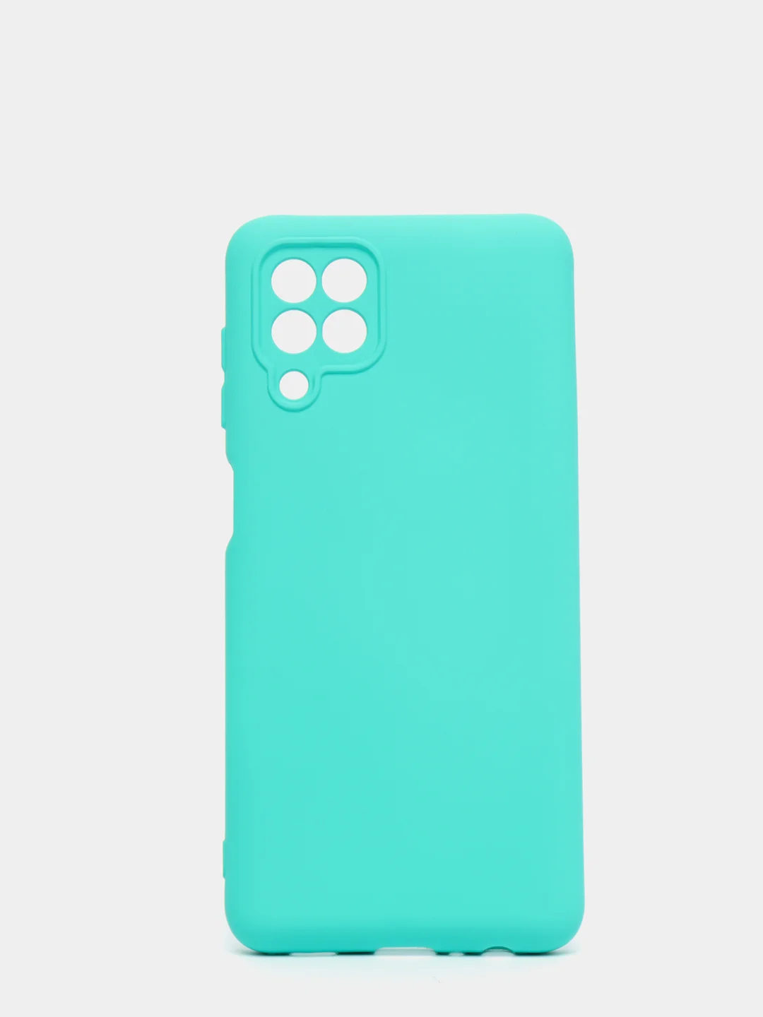 Бирюзовый чехол Silicone Cover для Samsung Galaxy A22, M32 силиконовый