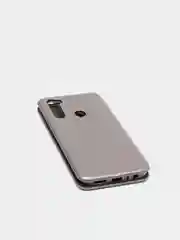 Серебряный чехол-книжка Xiaomi Redmi 12, 12С,9C,9A,9,7,7A,8,8A,4X,10, Note 12, 9,9S,9Pro,8/8 Pro,7,8T