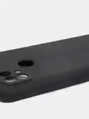 Черный чехол для Realme C21 силиконовый матовый