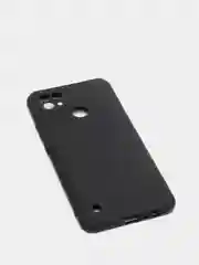 Черный чехол для Realme C21 силиконовый матовый