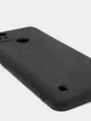 Черный чехол для Realme C21 силиконовый матовый