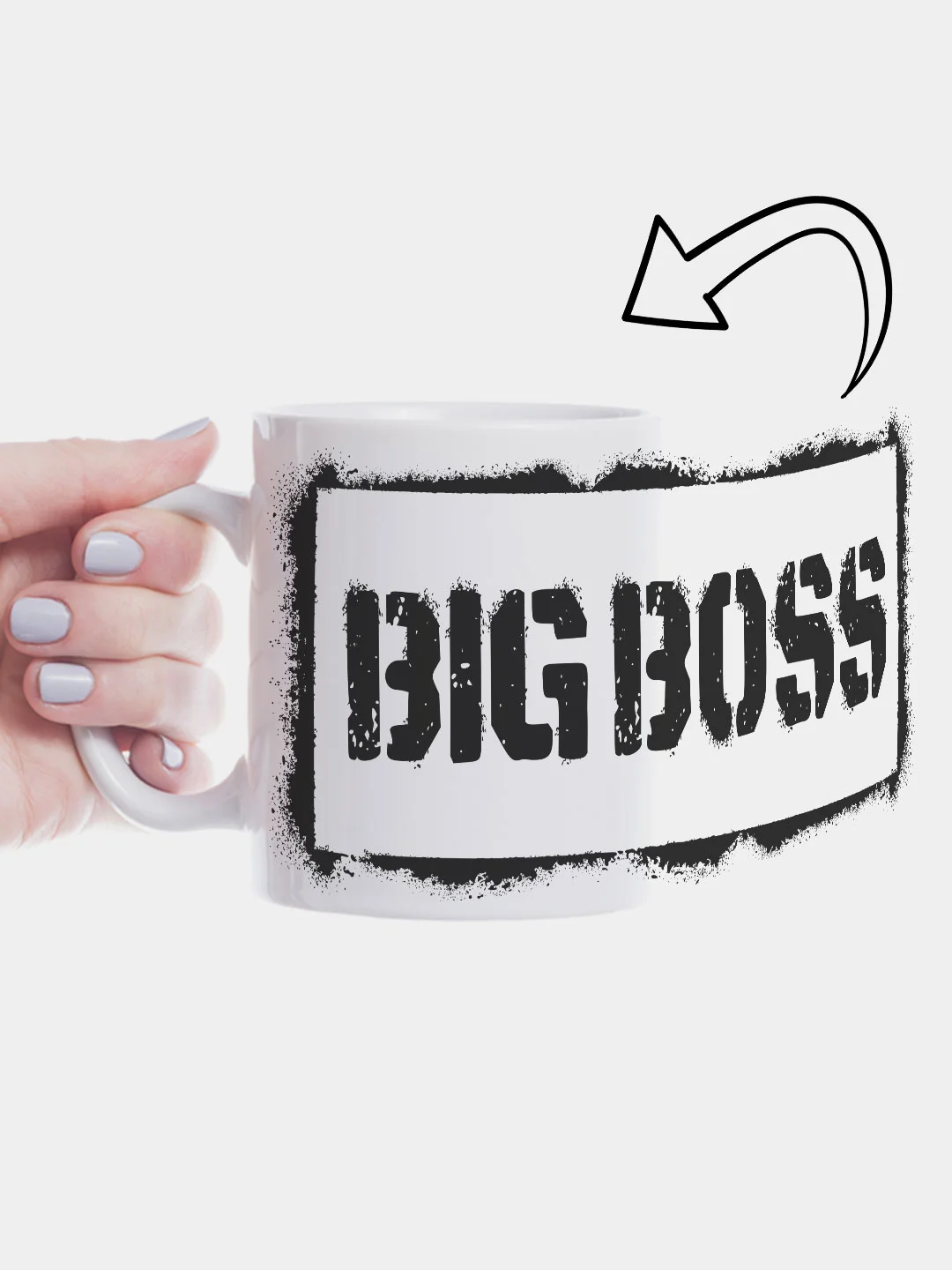 Черный кружка Big Boss (биг босс)