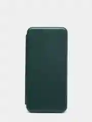 Зеленый чехол-книжка для Xiaomi Redmi Note 10 с защитой камеры