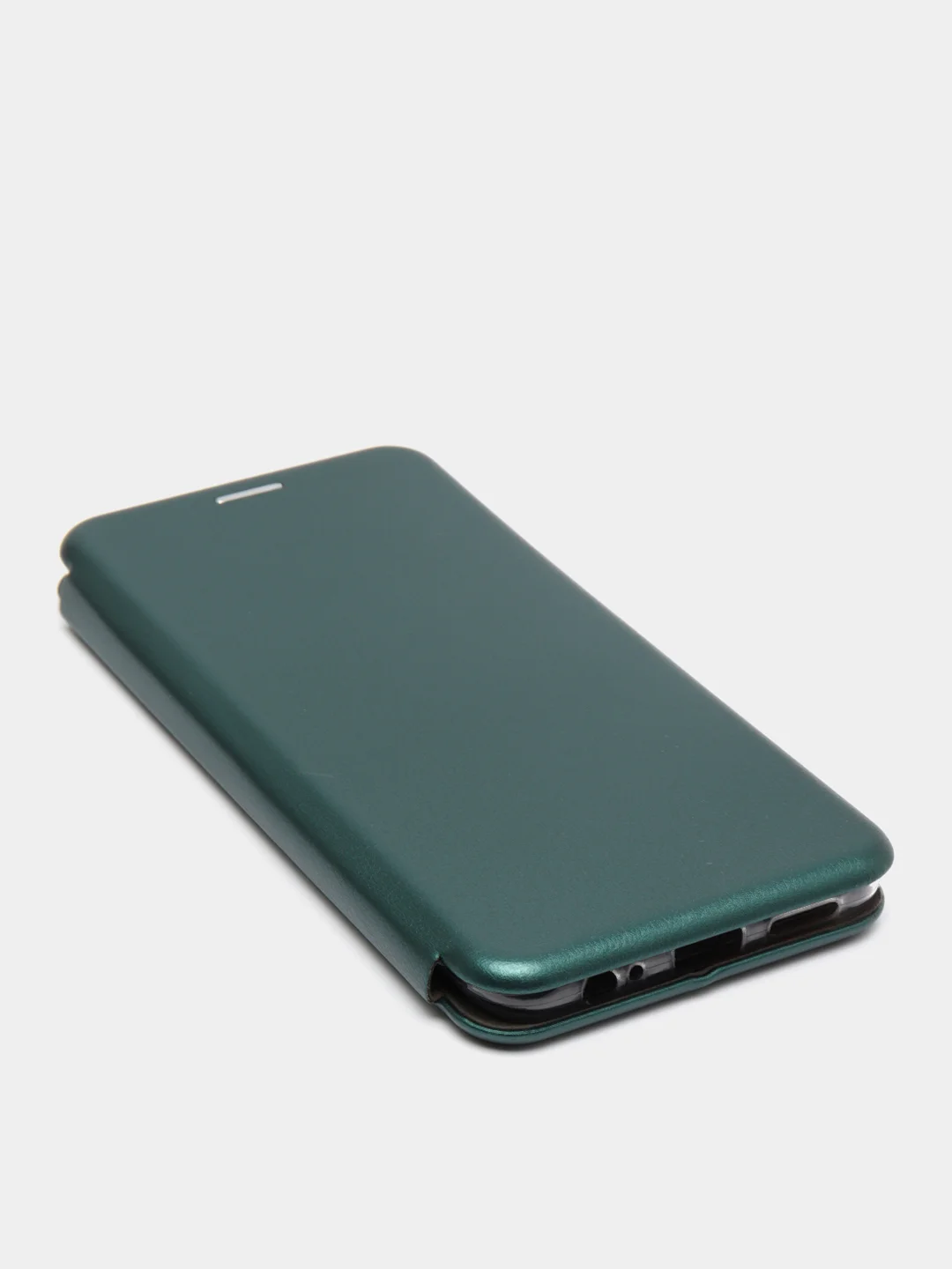 Зеленый чехол-книжка для Xiaomi Redmi Note 10 с защитой камеры