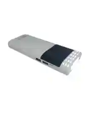 Белый внешний аккумулятор Power Bank Fantesi F34, с дисплеем и фонариком, 20000 mAh, белый