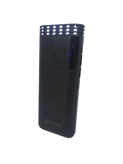 Белый внешний аккумулятор Power Bank Fantesi F34, с дисплеем и фонариком, 20000 mAh, белый