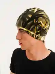 Терракотовый шапка спортивная, флисовая