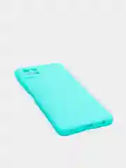 Бирюзовый чехол силиконовый для Samsung Galaxy A22 / M32