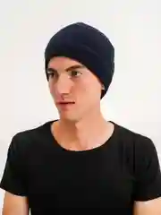 Синий шапка спортивная, флисовая
