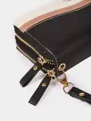 Женский кошелек, на молнии, с ремешком, 4 цвета