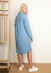 Голубой платье женское