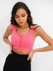 Фуксия спортивный топ (бра)