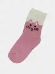 Носки детские с принтом "кот"