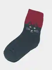 Носки детские с принтом "кот"