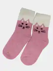 Носки детские с принтом "кот"
