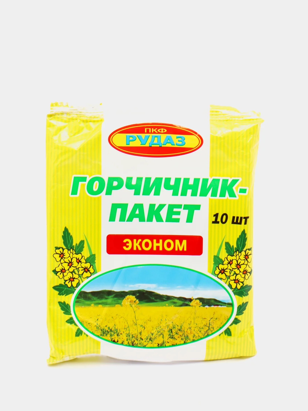 Горчичник-пакет Эконом № 10 (10 шт в наборе), 95 х 95 мм
