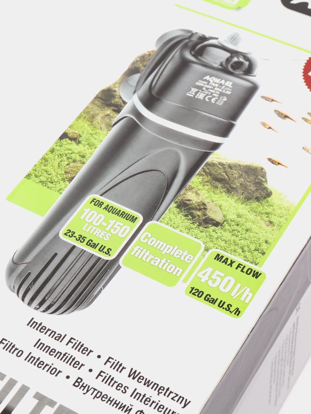 Фильтр внутренний AQUAEL FAN-2 plus 450л/ч в аквариум до 150л