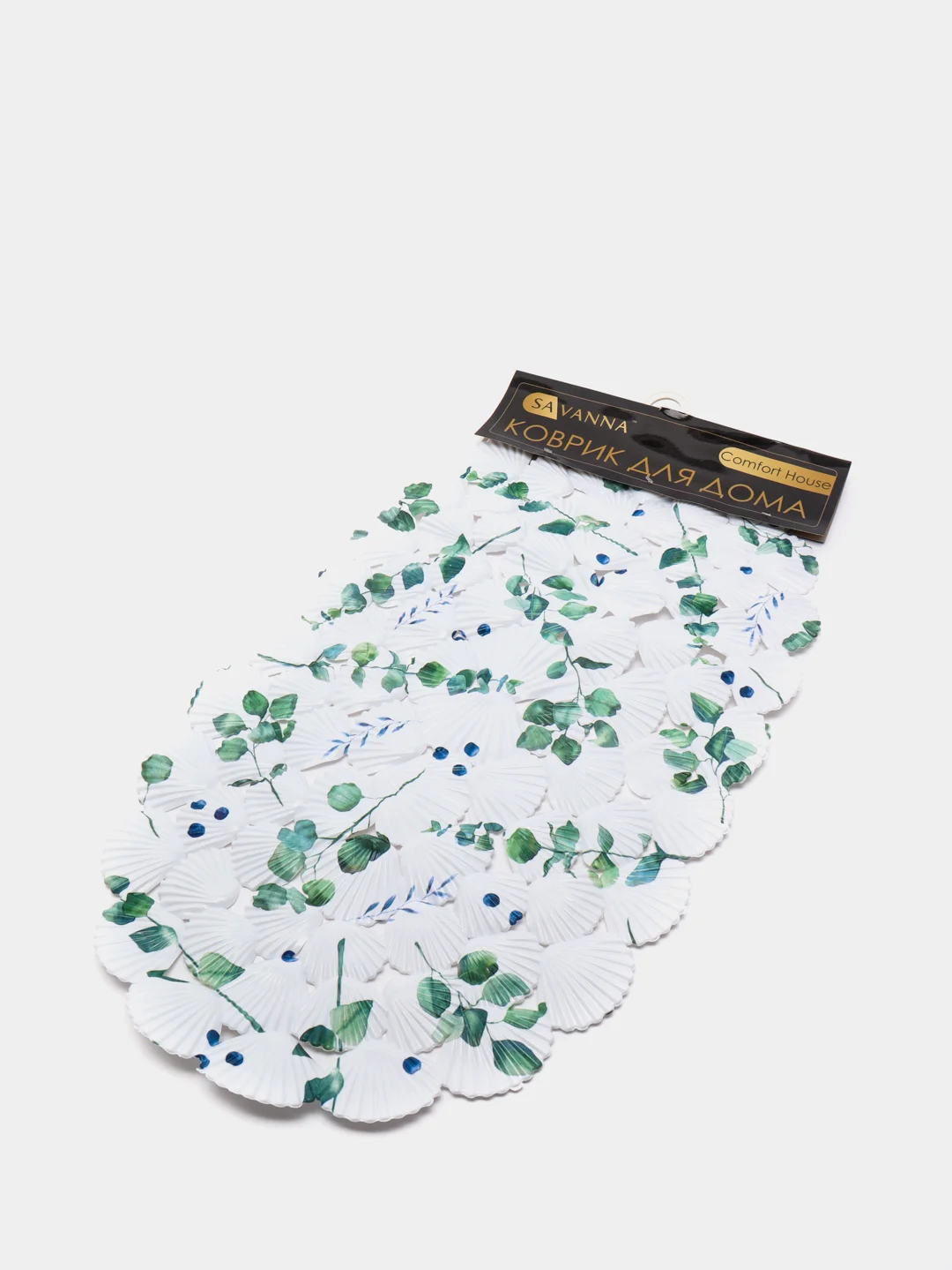 S SPA-коврик для ванны SAVANNA Эвкалипт, 3768 см, цвет белый