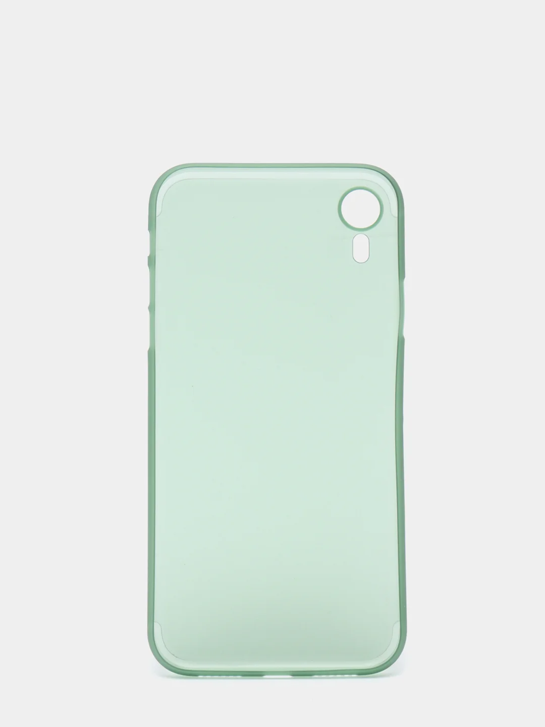 Зеленый ультратонкий чехол для iPhone 7/8/ SE.7+/8+.X.XR.11. 12.12Pro.12mini 13.13Pro, 14 тонкий