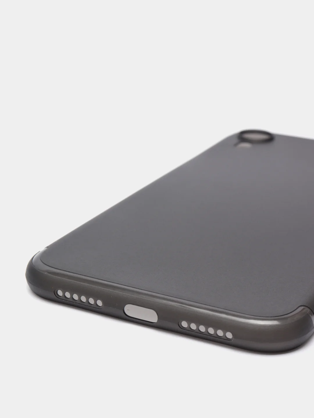 Серый ультратонкий чехол для iPhone 7/8/ SE.7+/8+.X.XR.11. 12.12Pro.12mini 13.13Pro, 14 тонкий