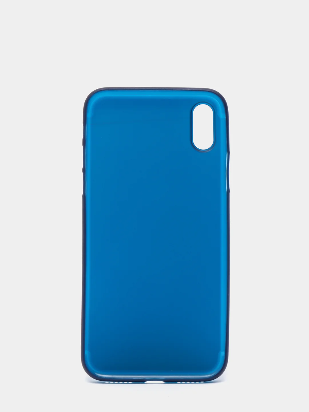 Синий ультратонкий чехол для iPhone 7/8/ SE.7+/8+.X.XR.11. 12.12Pro.12mini 13.13Pro, 14 тонкий