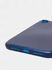 Синий ультратонкий чехол для iPhone 7/8/ SE.7+/8+.X.XR.11. 12.12Pro.12mini 13.13Pro, 14 тонкий