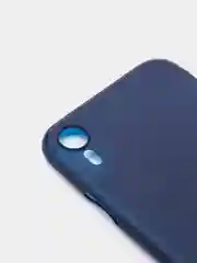 Синий ультратонкий чехол для iPhone 7/8/ SE.7+/8+.X.XR.11. 12.12Pro.12mini 13.13Pro, 14 тонкий