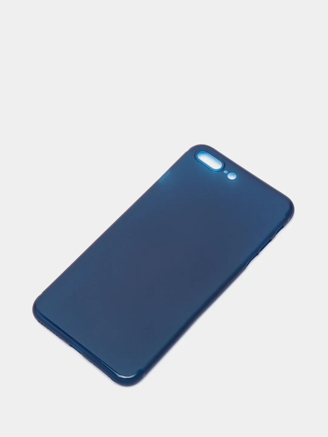 Синий ультратонкий чехол для iPhone 7/8/ SE.7+/8+.X.XR.11. 12.12Pro.12mini 13.13Pro, 14 тонкий