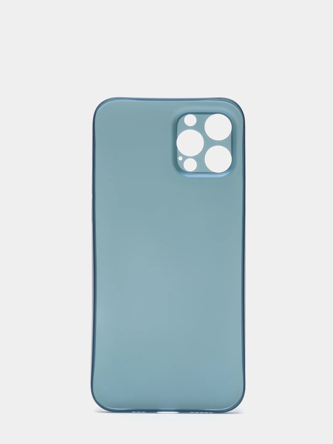 Синий ультратонкий чехол для iPhone 7/8/ SE.7+/8+.X.XR.11. 12.12Pro.12mini 13.13Pro, 14 тонкий