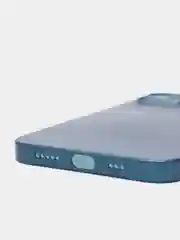 Синий ультратонкий чехол для iPhone 7/8/ SE.7+/8+.X.XR.11. 12.12Pro.12mini 13.13Pro, 14 тонкий