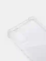 Прозрачный чехол Samsung Galaxy A12/S21/A02S/A51/A71  Плотный  Противоударный чехол с защитой камеры