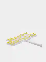 Золотой топпер "Happy Birthday"