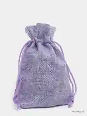 Фиолетовый мешочек подарочный, 9см*12см, 4 цвета