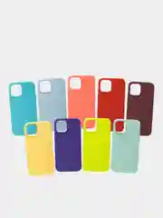 Чехол для iPhone 12 Pro Max (6.7) Silicone Case прорезиненный