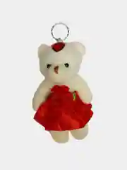 Вишнёвый брелок мягкий, мишка