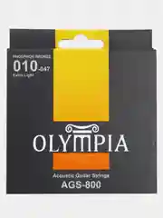 Струны для акустической гитары, Olympia AGS, фосфор-бронза
