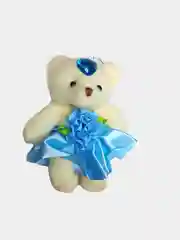 Лазурный брелок мягкий, мишка