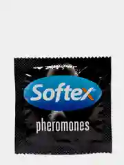 Softex Pheromones, презервативы со смазкой , усиливающей желание, и фруктовым ароматом, 3 шт