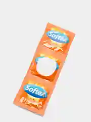 Softex Regular, Классические презервативы, с легким ароматом апельсина, 3 шт