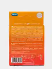 Softex Regular, Классические презервативы, с легким ароматом апельсина, 3 шт