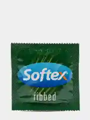 Softex Ribbed, Презервативы, с ребрами и легким ароматом лайма, 3 шт