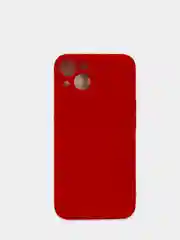 Красный чехол на айфон (iPhone) 13 / 13 Pro / 13 Pro Max силиконовый про макс